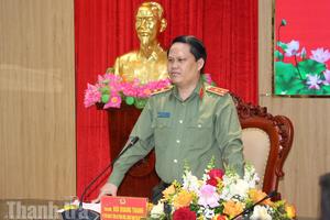 Thanh tra Bộ Công an: Công bố quyết định kiểm tra tại Công an tỉnh Ninh Bình