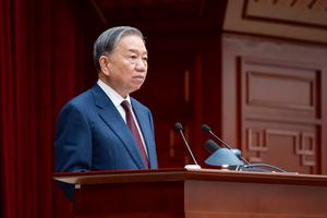 Phát biểu bế mạc Hội nghị Trung ương 2 của Tổng Bí thư Tô Lâm