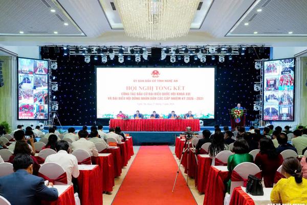 Nghệ An có tỷ lệ cử tri đi bầu cử cao nhất từ trước đến nay