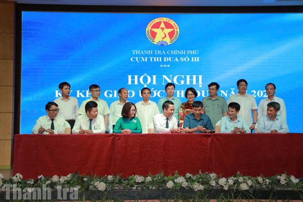 Thanh tra 7 tỉnh miền núi biên giới phía Bắc ký giao ước thi đua với tiêu chí “3 thật”