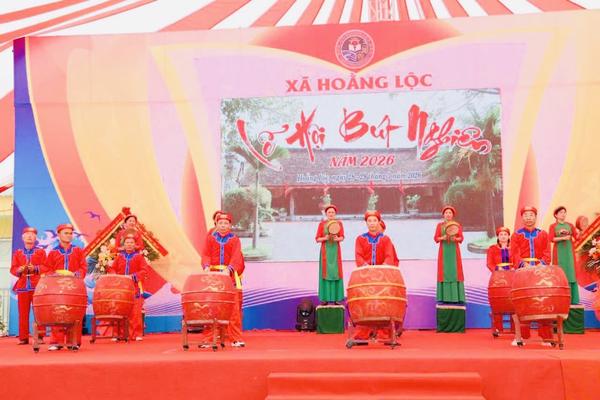 Thanh Hoá: Truyền thống lễ hội bút nghiên ở xã Hoằng Lộc