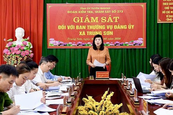 Lãnh đạo tỉnh Tuyên Quang: Xã Trung Sơn phải bố trí lại cán bộ phù hợp mô hình chính quyền 2 cấp