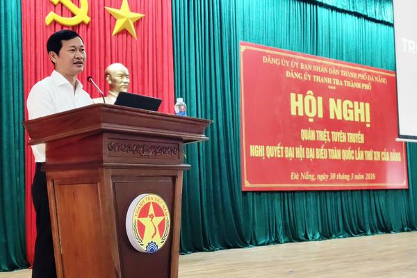 Thanh tra thành phố Đà Nẵng tổ chức hội nghị quán triệt Nghị quyết Đại hội XIV của Đảng