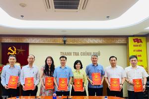 Khối thi đua số 3 - Thanh tra Chính phủ ký kết giao ước thi đua năm 2026