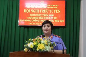 Thanh tra VKSND tối cao tham mưu ban hành Quy chế mới về thực hiện dân chủ ở cơ sở