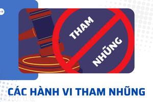 Các hành vi tham nhũng được quy định ra sao?