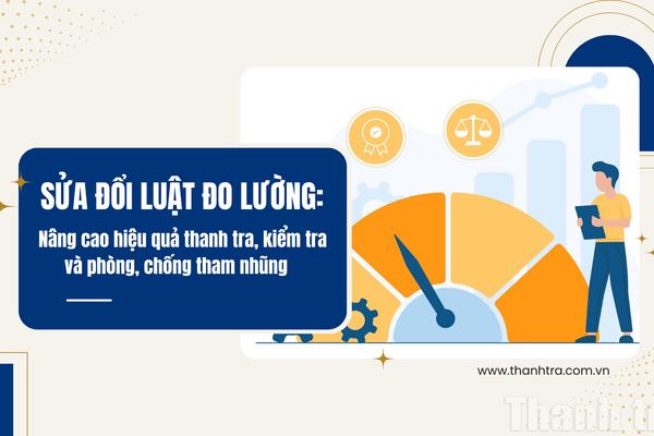 Sửa đổi Luật Đo lường: Nâng cao hiệu quả thanh tra, kiểm tra và phòng, chống tham nhũng