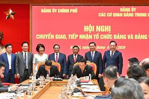 Chuyển giao 5 đảng bộ về Đảng ủy các cơ quan Đảng Trung ương