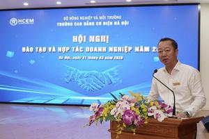 HCEM khẳng định tầm vóc, tiên phong mô hình đào tạo “không rào cản học phí” tại Hội nghị hợp tác doanh nghiệp 2026