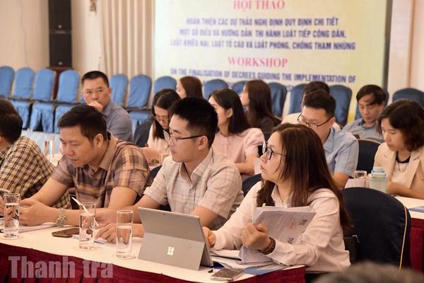 Hoàn thiện thể chế bảo đảm tính khả thi của Luật Phòng, chống tham nhũng