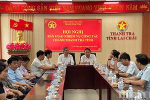 Lai Châu bàn giao nhiệm vụ Chánh Thanh tra tỉnh, bảo đảm liên tục, hiệu quả trong công tác thanh tra