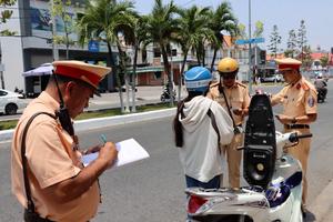 An Giang: Xử phạt hơn 8.000 trường hợp vi phạm giao thông