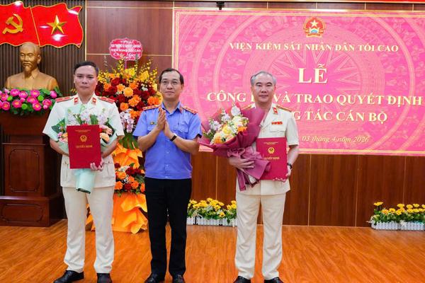 Công bố quyết định bổ nhiệm tân Viện trưởng VKSND tỉnh Nghệ An