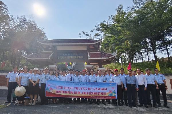 Thanh tra thành phố Đà Nẵng bồi đắp lý tưởng, hun đúc niềm tin từ hành trình về “địa chỉ đỏ”