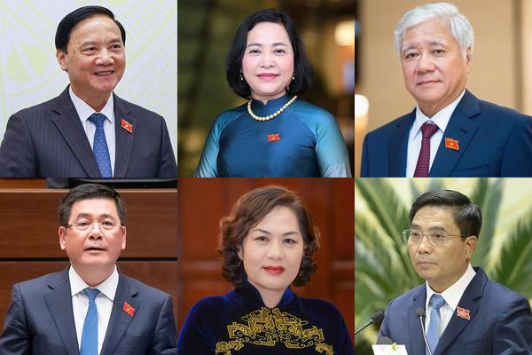 6 nhân sự được bầu làm Phó Chủ tịch Quốc hội khóa mới