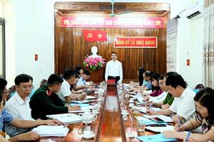 Phó Bí thư Thường trực Tỉnh ủy Thanh Hóa yêu cầu tháo gỡ khó khăn để phát triển xã Triệu Lộc và Hoạt Giang