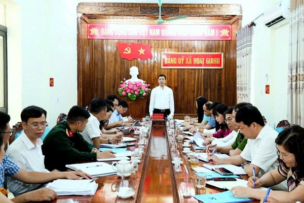 Phó Bí thư Thường trực Tỉnh ủy Thanh Hóa yêu cầu tháo gỡ khó khăn để phát triển xã Triệu Lộc và Hoạt Giang