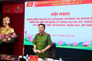 Thiếu tướng Nguyễn Hồng Ky: Kiểm tra, giám sát phải khách quan, đánh giá đúng thực chất