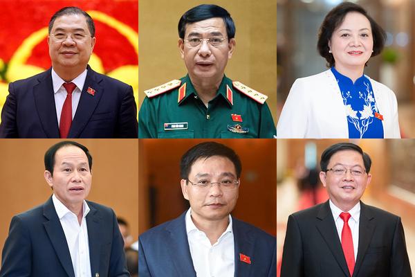 Quốc hội phê chuẩn 6 Phó Thủ tướng nhiệm kỳ mới, có 2 nhân sự là Ủy viên Bộ Chính trị