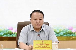 Chủ tịch UBND tỉnh Tuyên Quang: Bảo đảm việc bố trí đất tái định cư cho người dân đúng quy định