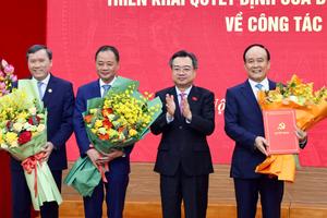 Bộ Chính trị, Ban Bí thư bổ nhiệm 3 Phó trưởng Ban Chính sách, chiến lược Trung ương