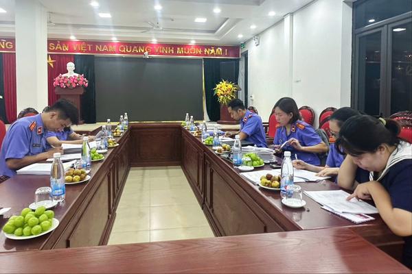 Siết chặt kỷ luật, kỷ cương từ công tác thanh tra, kiểm tra tại VKSND Khu vực 1 Hà Nội