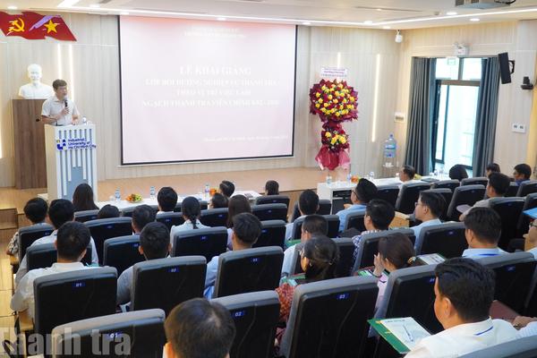 Khai giảng lớp bồi dưỡng nghiệp vụ thanh tra viên chính khóa 2-2026 tại TPHCM