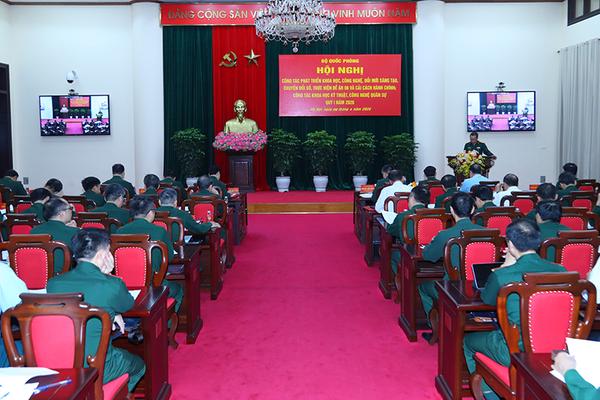 Đầu tư đồng bộ hạ tầng số quốc phòng, gắn liền với bảo mật thông tin