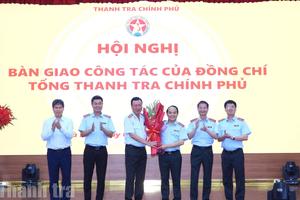 Tân Tổng Thanh tra Chính phủ Nguyễn Quốc Đoàn chính thức nhận bàn giao nhiệm vụ