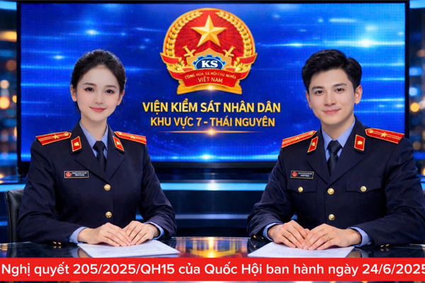 Lan tỏa Nghị quyết 205 bằng chuyển đổi số tại VKSND Khu vực 7 Thái Nguyên