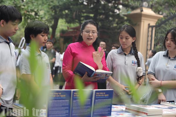 Nhiều hoạt động ý nghĩa tại Ngày hội Văn hóa đọc Trường Nguyễn Siêu 2026