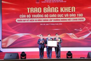 “Học để trưởng thành” – Hành trình 10 năm bền bỉ của Trường Hoàng Việt