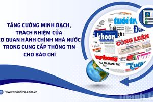 Tăng cường trách nhiệm của cơ quan hành chính nhà nước trong cung cấp thông tin cho báo chí