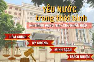 Yêu nước trong thời bình - Khi hành động thay cho khẩu hiệu