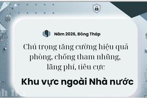 Đồng Tháp: PCTN khu vực ngoài Nhà nước có chuyển biến tích cực