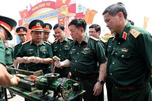 Đại tướng Nguyễn Trọng Nghĩa yêu cầu bồi dưỡng nguồn nhân lực trẻ cho quân đội