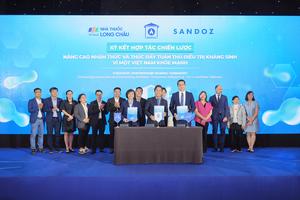 Long Châu hợp lực cùng Sandoz, Hội Hô hấp TP.HCM nâng cao nhận thức cộng đồng về sử dụng kháng sinh