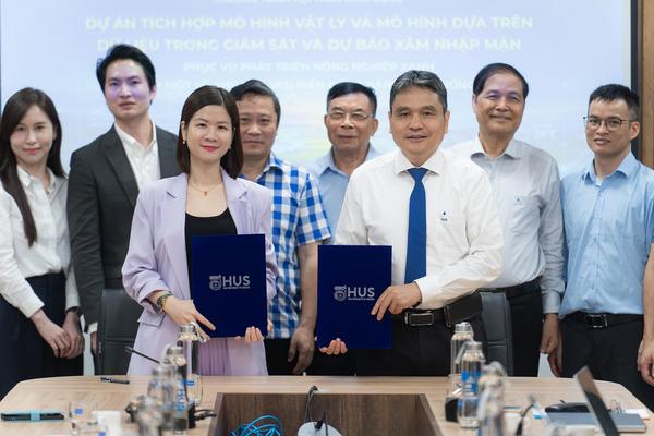 VinFuture kích hoạt “lá chắn số” chống xâm nhập mặn tại Đồng bằng sông Hồng