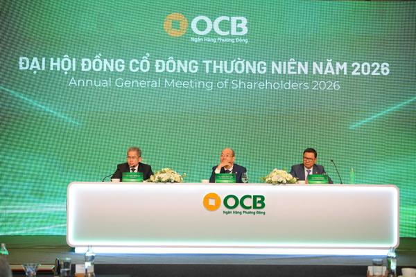 Đại hội đồng cổ đông OCB 2026: Tăng vốn điều lệ lên 30.625 tỷ đồng
