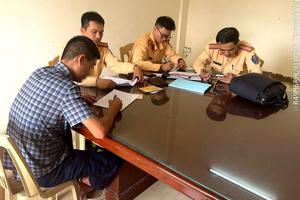 Công an Thanh Hoá: Xác minh, xử phạt 51 triệu đồng chủ và lái xe ô tô gắn biển kiểm soát sai quy định