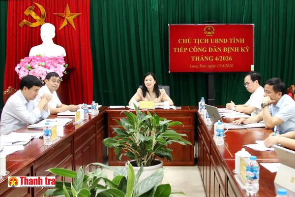 Lạng Sơn yêu cầu rà soát, xử lý dứt điểm kiến nghị của công dân