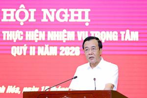 Thanh Hóa siết kỷ cương để phát triển từ hội nghị đầu tiên của tân Bí thư Tỉnh ủy