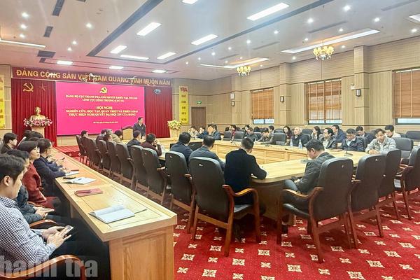 Đảng bộ Cục IX: Việc triển khai hiệu quả Nghị quyết Đại hội XIV của Đảng là nhiệm vụ trọng tâm