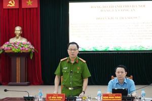 Công an Hà Nội: Kiểm tra thực chất vai trò lãnh đạo tại Công an xã Phúc Thịnh