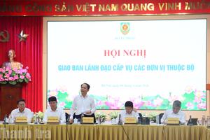 Bộ Tư pháp trình Bộ Chính trị, Ban Bí thư nhiều đề án chiến lược