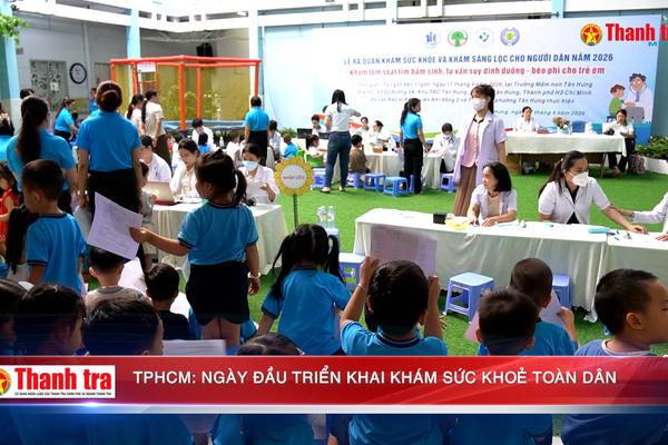 TPHCM: Ngày đầu triển khai khám sức khỏe toàn dân