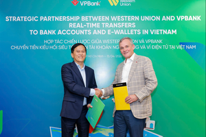 VPBank và Western Union thiết lập quan hệ hợp tác chiến lược trong lĩnh vực nhận tiền kiều hối siêu tốc vào ví điện tử và tài khoản ngân hàng tại Việt Nam