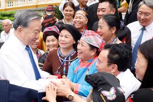 Tổng Bí thư, Chủ tịch nước: Già làng, trưởng bản góp phần củng cố khối đại đoàn kết toàn dân tộc