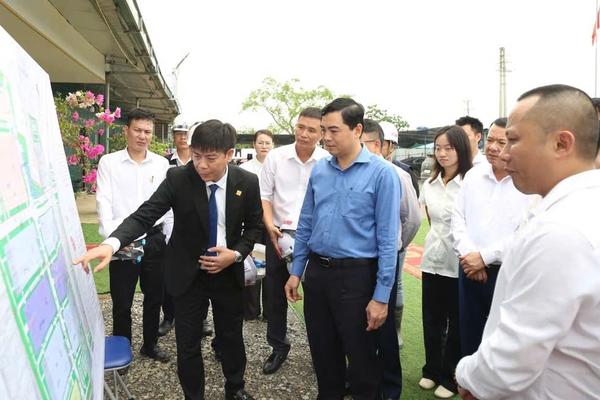 Tăng tốc tiến độ dự án Thung lũng Gốm sứ Asean Việt Nam 200 triệu USD ở Thanh Hóa