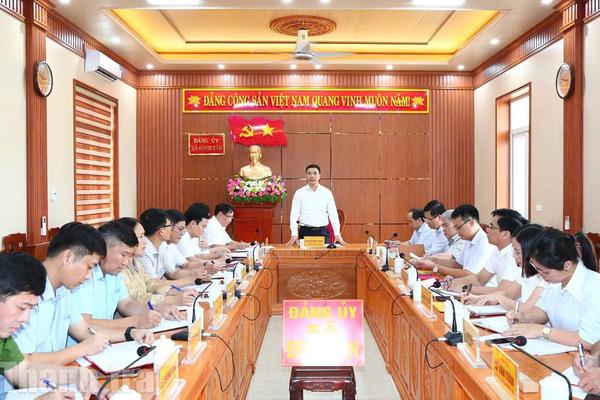 Phó Bí thư Thường trực Tỉnh ủy Thanh Hóa: Thay đổi tư duy để tạo xung lực phát triển ở Định Tân